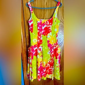 American Living tropical dress